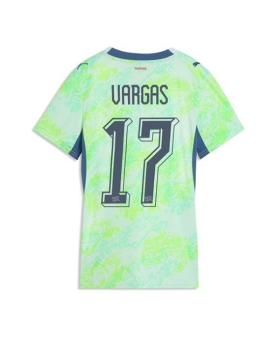 Billige Fotballdrakt Sveits Ruben Vargas #17 Replika Bortedrakt Dame VM 2026 Kortermet Billige Fotballdrakt Sveits Ruben Vargas #17 Replika Bortedrakt Dame VM 2026 Kortermet